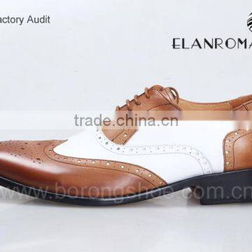Hot Sale Fashion Man Dress Shoe Brogues Shoes Handmade Leather Shoes photo-2