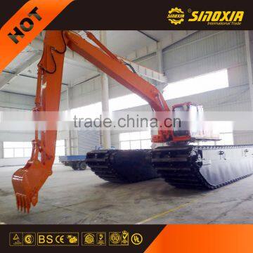 Hydraulic Amphibious Excavator With Pontoon Made in China SX300SD-3