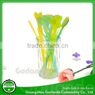 plastic drinking swizzle cocktail sticks