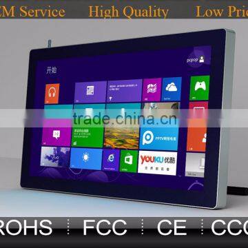 Flexible Glass/Glass 23 Inch Projected Capacitive Touch Screen Panel,Capacitive Multi Touch Screen Panel 10 touch points