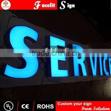 outdoor advertising signboard, Acrylic signage