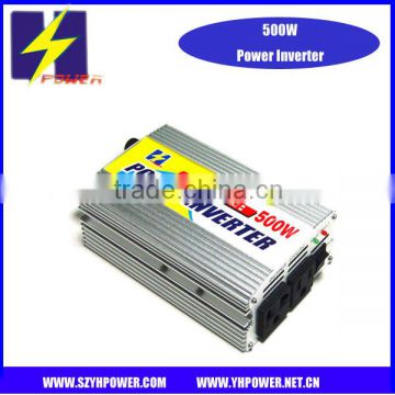 500W car inverter 12v to 220v/11v