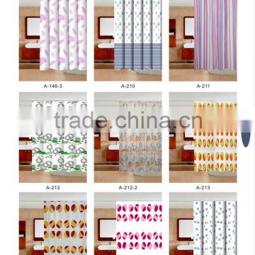 100% Pvc Transparent Home Use Shower Vnyl Curtain