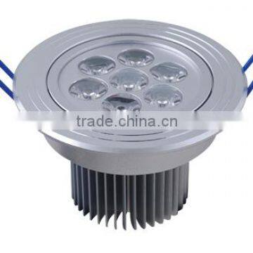 factory direct supplier led high power ceiling downlig 7w