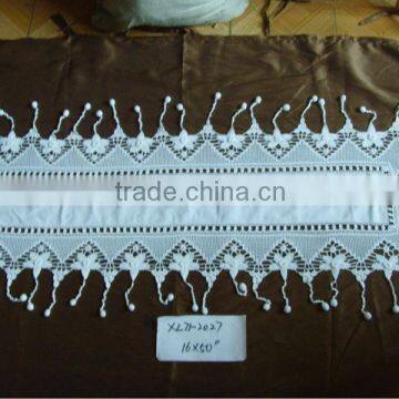 crochet Hand rectangle table cloth made in China