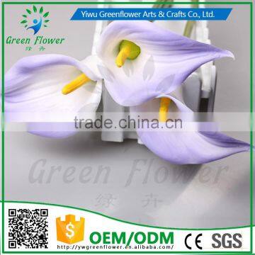 2016 Calla Lily Real Touch PU Latex Artificial Flowers for Home Decorative Flowers Wreaths Flowers Wedding Party Decoration photo-4