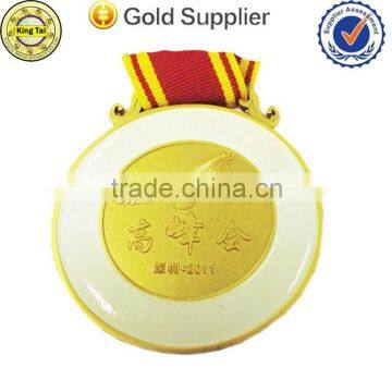 Factory direct sales high quality jade and zinc alloy medal