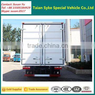 4x2 Dongfeng 120hp 6t Van Cargo Trucks From Chinese Manufacturer