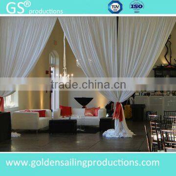 Pipe and drape system, backdrop pipe and drape for wedding