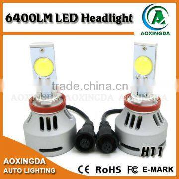 6400LM super bright CANBUS LED headlight H11