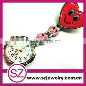 Newest promotional free battery doctor new style nurse watch