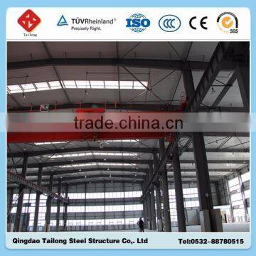 steel structure flat roof prefab villa house