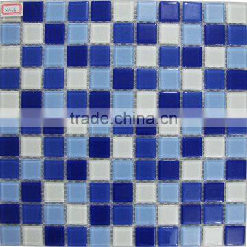 Exactly good and nice crystal glass mosaic for home,hourse beautiful decoration, for wall and floor decoration