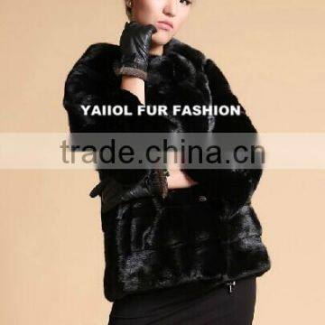 new design style mink fur jacket