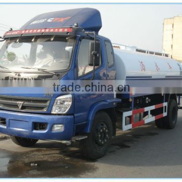 china factory brandnew 4x2 foton 5000litres water bowser truck