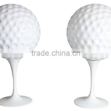 resin golfball statue