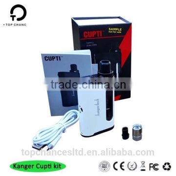 Kanger cupti 75w mod Kangertech Newest Electronics Cigarette Starter Kit All In One Style Authentic Kanger CUPTI