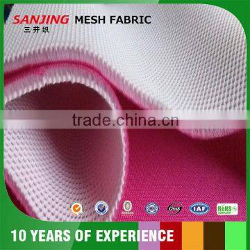 factory price polyester and polyamide mesh fabric for shoes