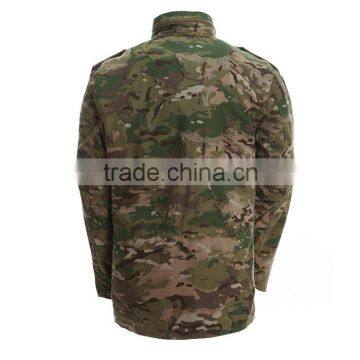 CP Twill Multicam Camo Cheap Waterproof Windproof Mlitary Jacket M65 Parka photo-2