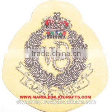 Zari Woven Bullion Badges