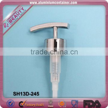 28/410 plastic lotion pump with double closure , dispenser pump , shampoo pump