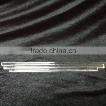 Transparent quartz glass light guide rod quartz rods to map custom high-temperature optical fiber rods