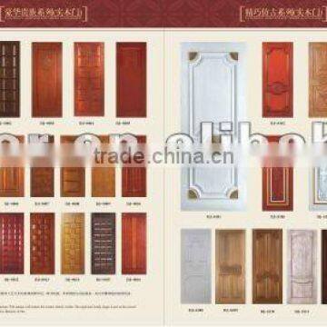 Luxury Solid Wooden Design Door Catalog