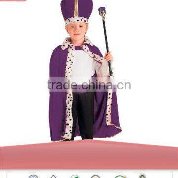 Purple King Robe and Crown Child Costume - One Size Robe