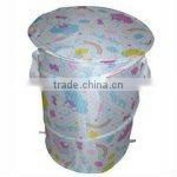 kids printing pop up hamper/laundry hamper