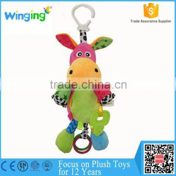 Funny wholesale custom music kid plush baby pet toy