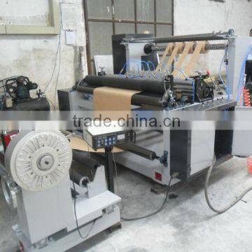 Auto paper slitting machine, kraft paper/fiber grass mesh slitter rewinder