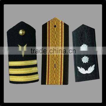 2015 Wholesale New Super quality Military Rank Uniform Epaulettes