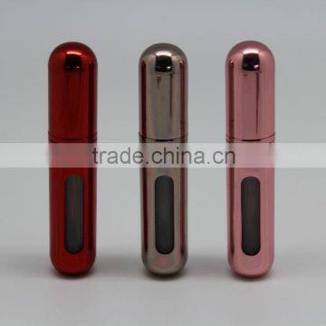 Mini red 12ml perfume atomizer