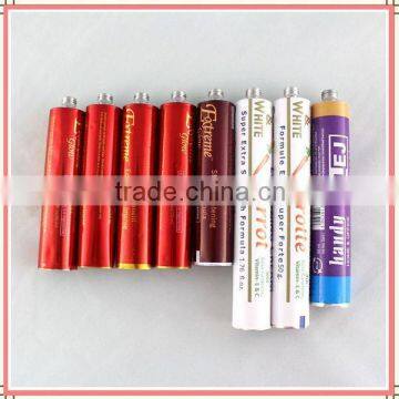 Custom soft aluminum tube, empty 100ml cosmetics cream tube