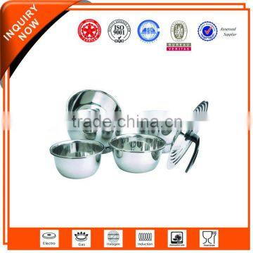 High quality stainless steel mixing bowl set