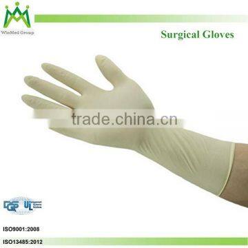 powdered surgical gloves
