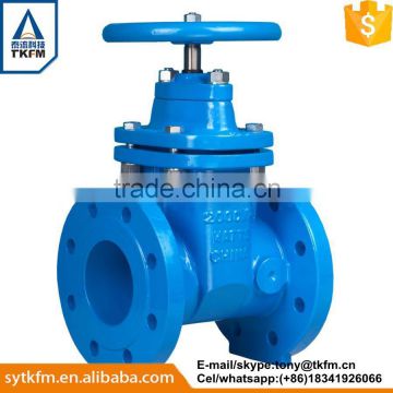 TKFM cast iron 4 inch water gate valve price