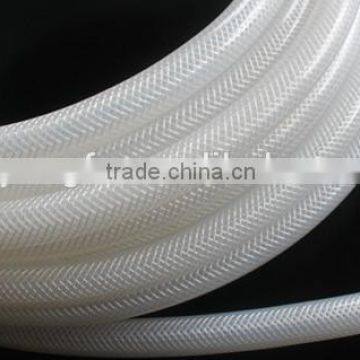 FDA food grade braid reinforced silicone tubing hose