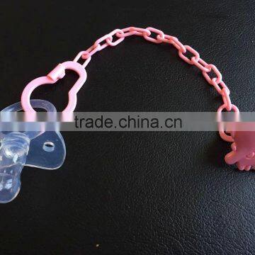 Durable plastic baby pacifier clip wholesale in Guangzhou