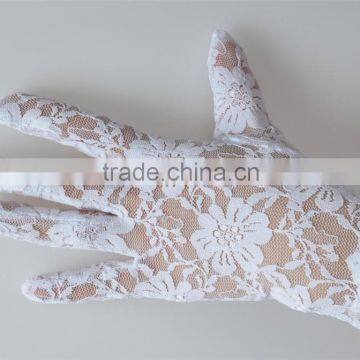 lace streth Gloves Wedding bridal glove LG-03