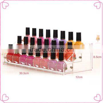 Best quality acrylic nail polish display cabinets wholesale