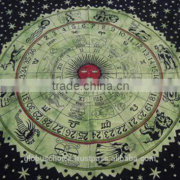 Cotton Horoscope Zodiac Wall Hanging Tapestry photo-2