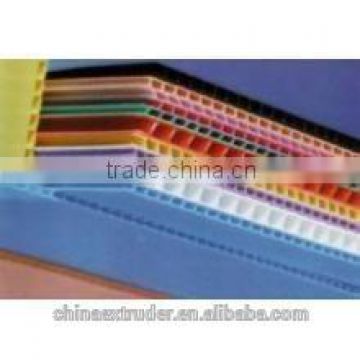 PC PP PE hollow sheet extrusion product line, Hollow Sheet / Board machine, Hollow Sheet / Board extrusion machinery