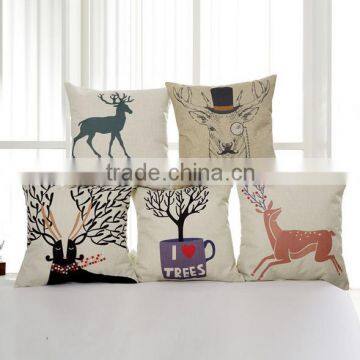 Wholesale printed custom designs sofa seat cushion covers, pillow cover