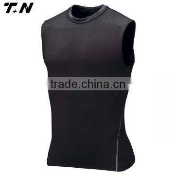 Blank Compression Wear, Compression Vest Men, Rash Vest Sleeveless photo-3