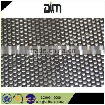 Stainless steel metal sheet / perforated round hole mesh