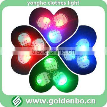 Colourful oval lighting clothing accessories