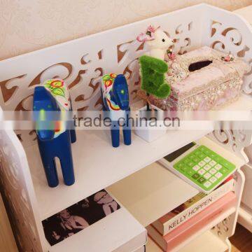White Cheap Modern Wooden Storage Shelf photo-5