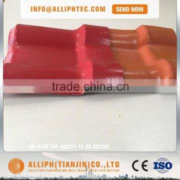 synthetic resin roof tile with ASA coated