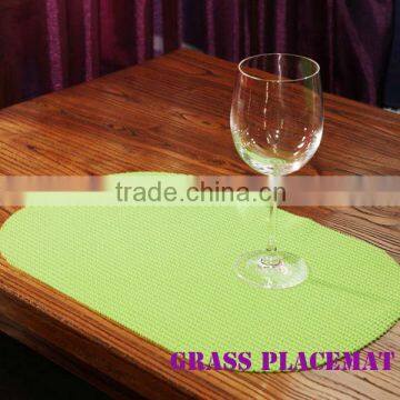 pvc table mat,grass placemat